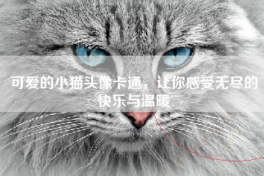 可爱的小猫头像卡通，让你感受无尽的快乐与温暖