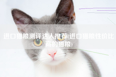 进口猫粮测评达人推荐(进口猫粮性价比高的猫粮)