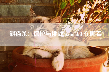 熊猫杀：保护与挑战,pandakill在哪看